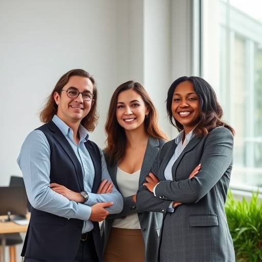 Un equipo de personas mostrando confianza y comunicaci√≥n efectiva
